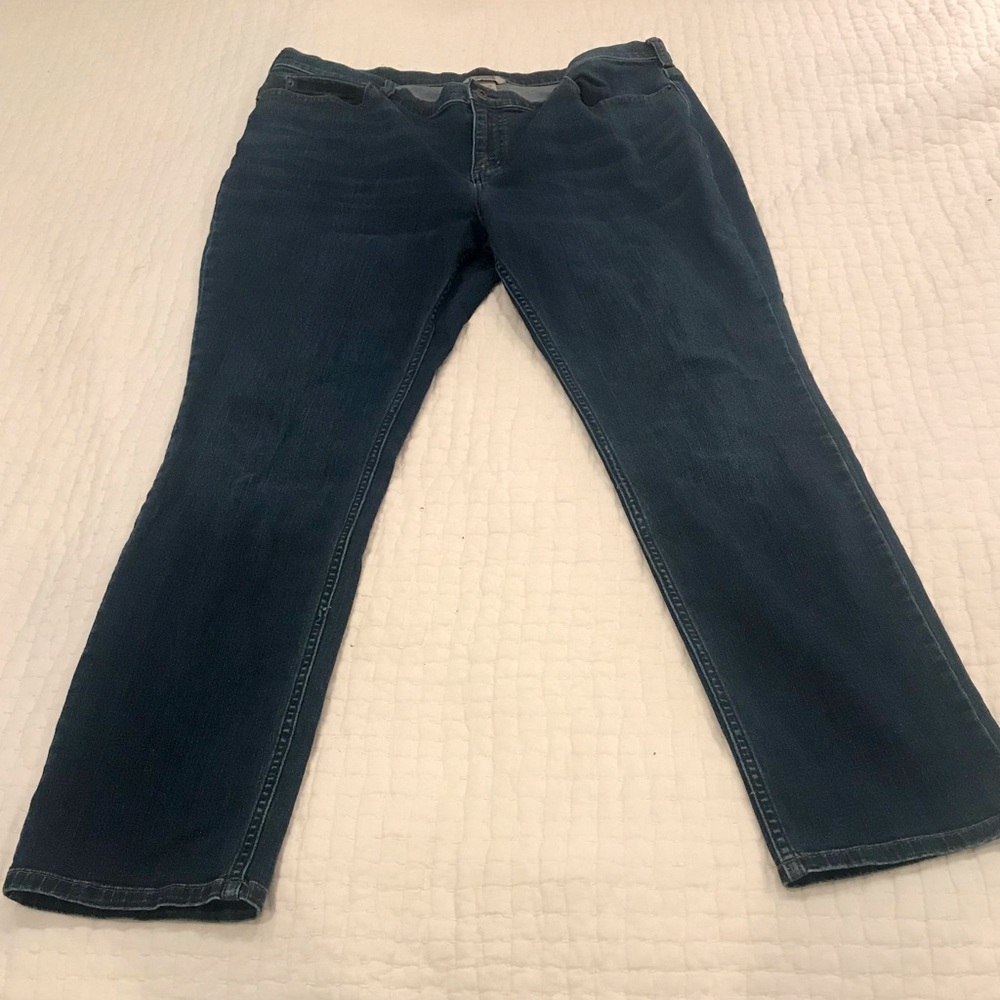 Duluth Trading Straight leg jeans 18x33